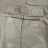 Close-up of a beige pocket on the Condor Womens Class B Uniform Shirt | SALE, featuring two hook-and-loop fasteners and visible stitching—perfect for secure storage for first responders or military personnel.